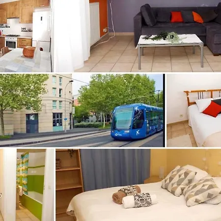 T3 With Parking, Port Marianne, Tram To Centre, Beaches,